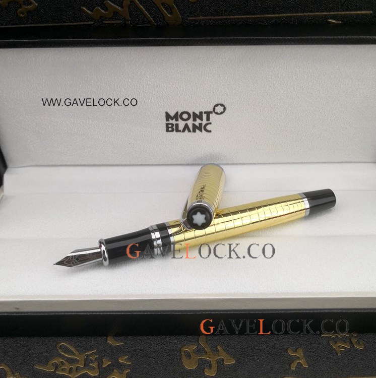 Wholesale Price Montblanc Writers Edition Fountain Pen Gold